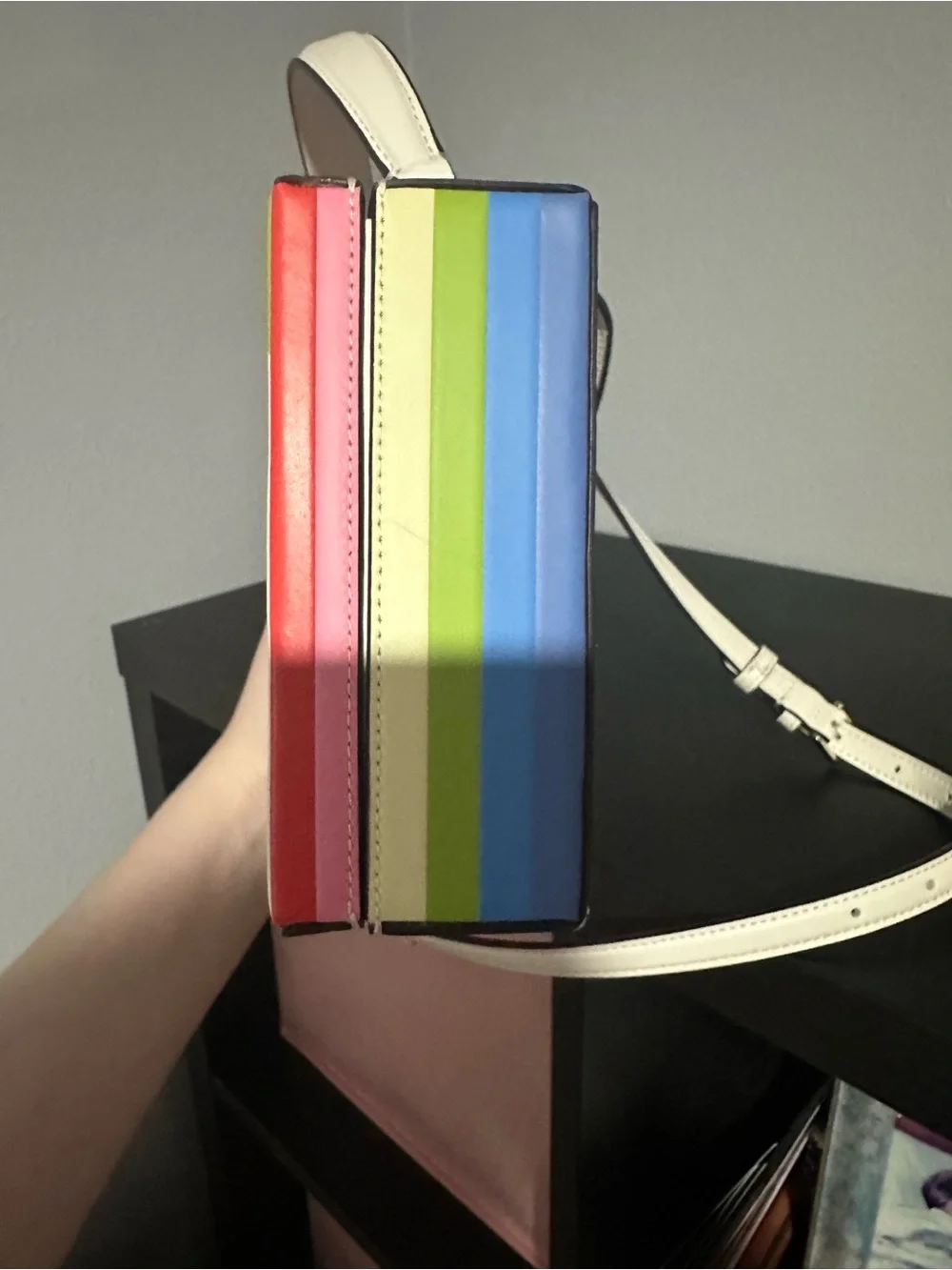kate spade White Multi Ice Pops Crossbody Box Bag - Picture 3 of 5